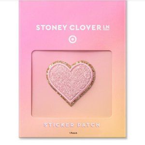 Stoney Clover Lane x Target Light Pink and Gold Heart Sticker Patch